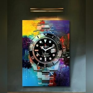 Rolex 8 1/2"x11" Framed Wall Art